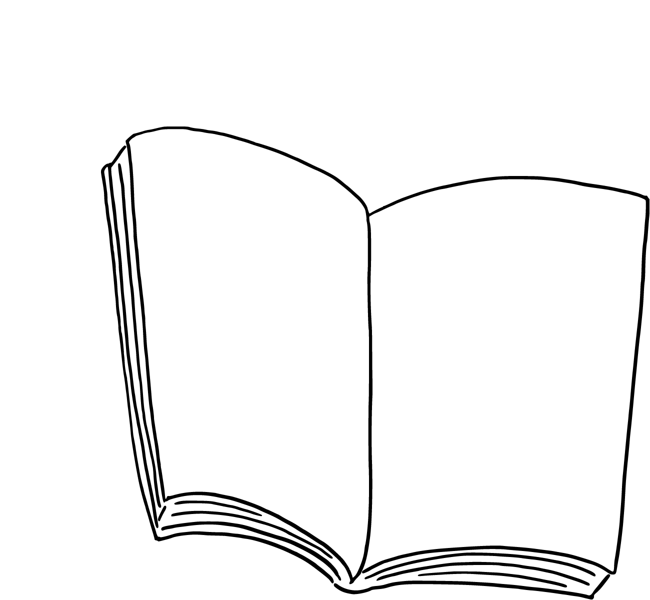 本が開くアニメーション