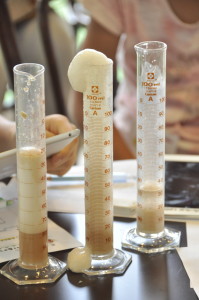 写真(8)-イースト菌の実験